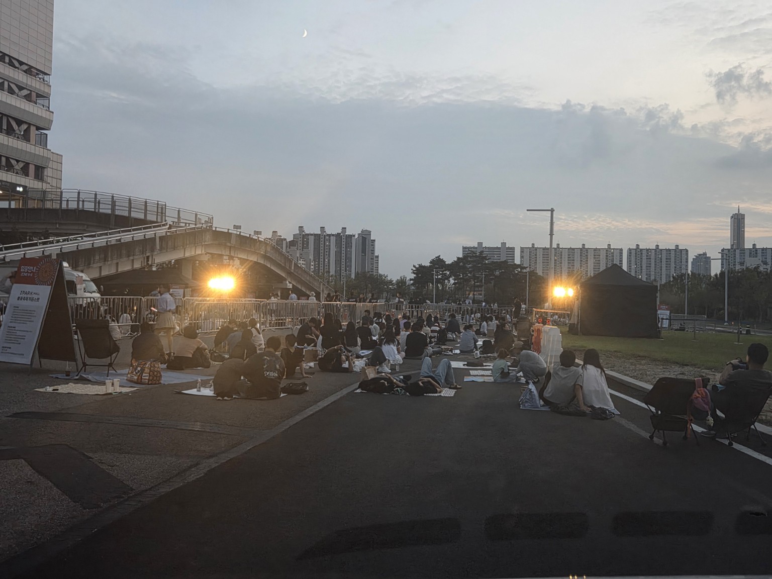 I PARK MALL 불꽃축제 히든스팟 관람객 현장